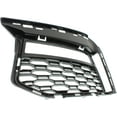 thumbnail image 2 of Fog Light Trim Compatible with 2017-2020 BMW 530i xDrive Front, Left Driver Textured Black, 2 of 5