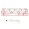 thumbnail image 2 of 60% Wired Gaming Keyboard, RGB Backlit Mini Keyboard, Imitated Mechanical Technique Compact 61 Keys Keyboard For Gaming Typing, 2 of 8