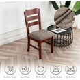 thumbnail image 7 of Joqmia Chair Seat Covers Waterproof Dining Room Chair Covers 4 Pack Stretch Seat Covers for Dinning Room Chair Protector Slipcover for Kitchen, Hotel, 7 of 7