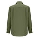 thumbnail image 4 of Blusa y camisa de manga larga con cuello vuelto para hombre, estilo casual, de color liso, con botones y bolsillos, de poliéster y algodón., 4 of 5