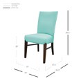 thumbnail image 3 of Milton Bonded Leather Dining Chair (Set of 2), Multiple Colors, 3 of 3
