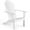 White, variant on Costway Outdoor Adirondack Chair Accent Chair Solid Wood sturdy Patio Garden Furniture White