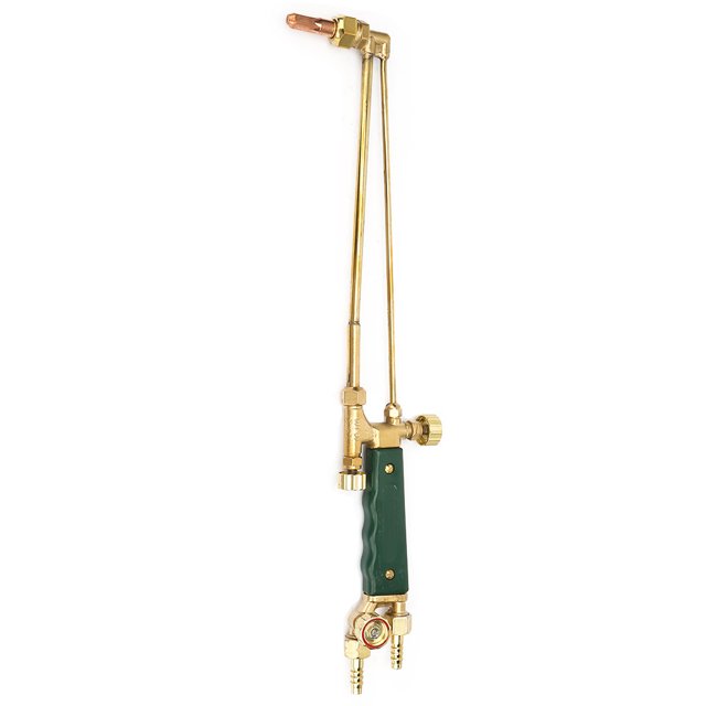 Pistola de soplete de corte, soplete de soldadura de tipo acetileno, oxígeno y cobre de mano, tipo de inyección, soplete de oxígeno, artesanía excepcional Jadeshay A