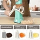thumbnail image 3 of Rallador de queso giratorio X Home, manual 5 en 1 con base de succión, 3 of 8