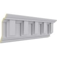 thumbnail image 4 of 8 1/2"H x 5"P x 9 7/8"F x 94 1/2"L, (5 7/8" Repeat), Nouveau Crown Moulding, 4 of 14