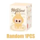 thumbnail image 1 of Figura de Anime Kawaii para caja ciega Labubu, serie con asiento, muñeco colgante de PVC, modelo de juguete, llavero de monstruo, regalos de cumpleaños para niños, 1 of 5
