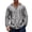 Gray, variant on WTOBBYMen's Linen Hooded Drawstring Cover Up Shirt, UPF Sun Protection Long Sleeve for Beach Fishing Sports & Casual Outdoor Activities with Loose Fit Design,Army Green L