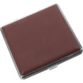 thumbnail image 2 of GASTROPOD 2026 New Portable Cigarette Case with Flip Design and Sliding Lid for Daily Use Brown Iron and Leather 10Pack for Daily Carry,Travel,Outdoor Use,Smoking Accessories,Gifts, 2 of 6