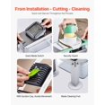 thumbnail image 4 of STAWAY Vegetable Chopper Mandoline Slicer - 9 Blades, Effortless Dicing & Slicing, Large Storage, Safe & Secure, Perfect for Quick Meal Prep, 4 of 9