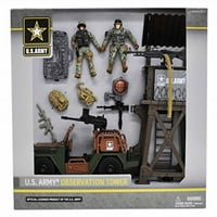 U.S. Army Observation Tower Playset w/ Figures