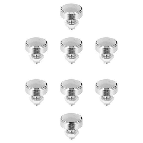 4 Pairs Bolts License Plate Frame Screws for Replaceable Replacement Car Zinc Alloy