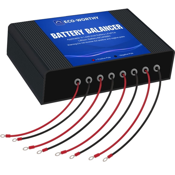 Balanceador de baterías ECO-WORTHY 48V para banco LiFePO4 de 24 V/36 V/48 V