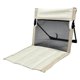 thumbnail image 5 of Silla de camping con respaldo, asiento de suelo plegable, ideal para jardín o exteriores. Beige, 5 of 9