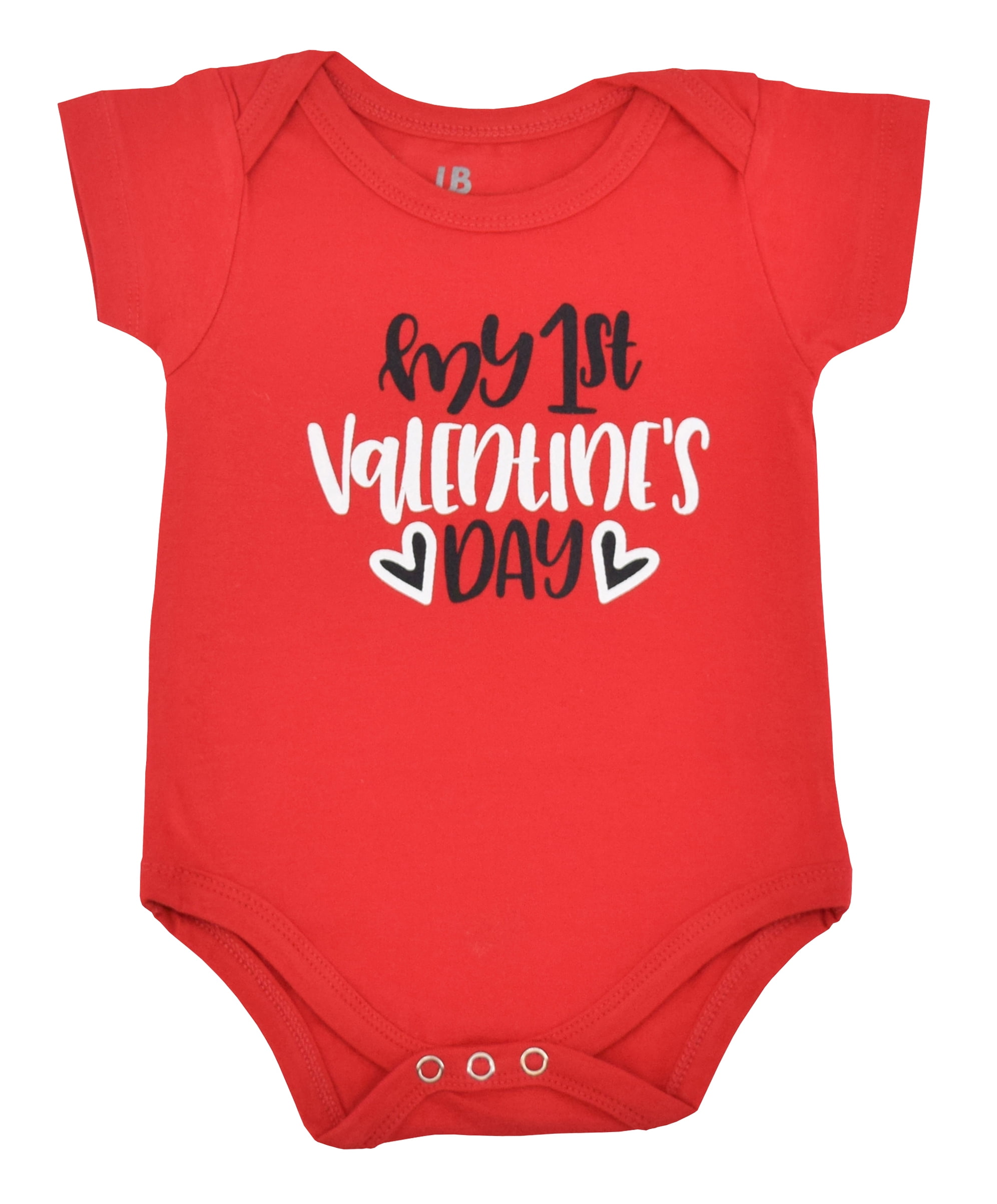 1st valentine's day onesie