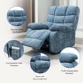 thumbnail image 2 of FLEXISPOT OKIN Dual Motor Oversized Power Lift Recliner Chair Heat & Massage for Elderly, Full Recline,Lay-Flat Capability & Adjustable Wide Backrest (25.2" Seat Width), 2 of 8