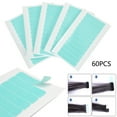 thumbnail image 2 of Egmy 60 Pcs Pre Cut Double Sided Adhesive Super Tape For Skin Weft Hair Extensions, 2 of 4