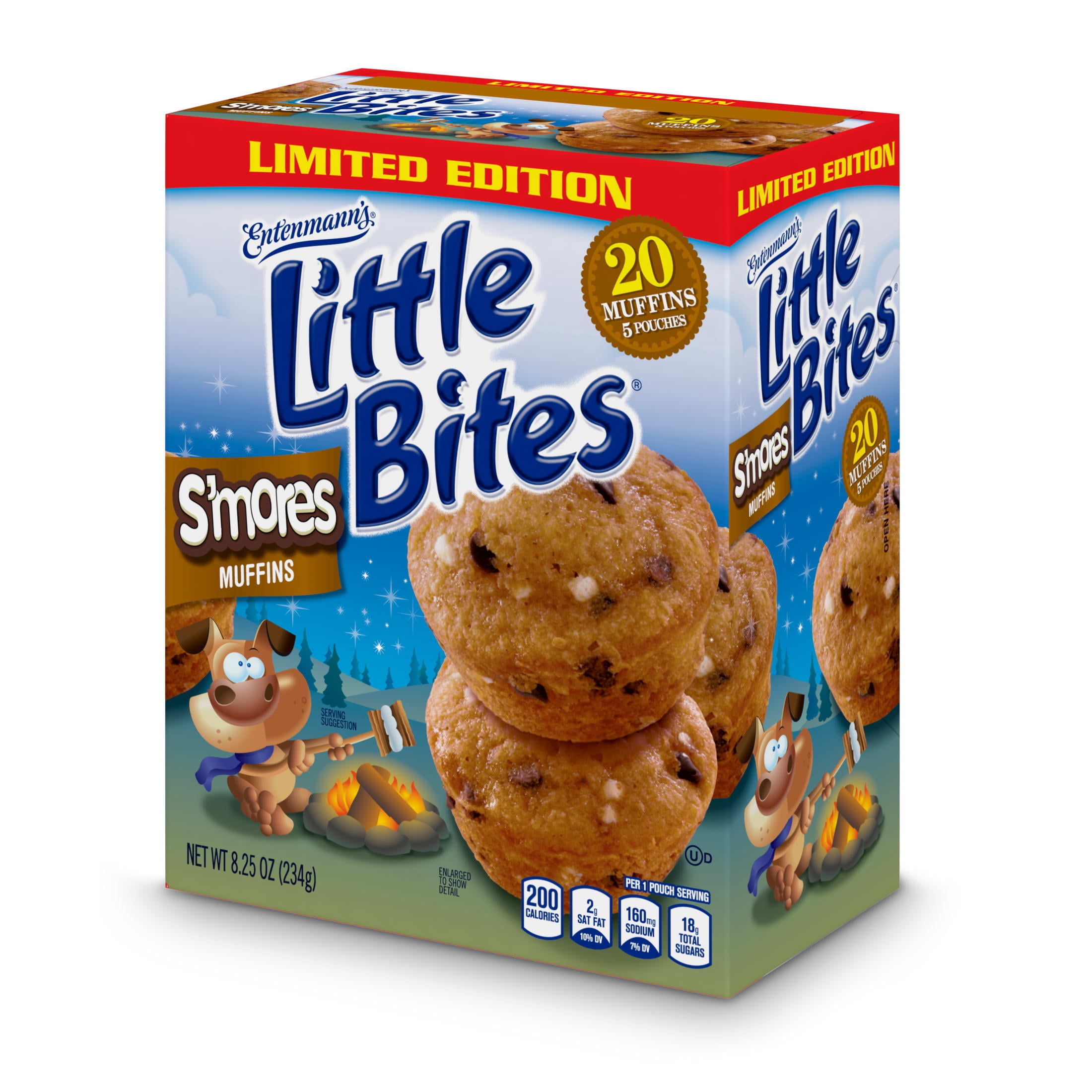 Little Bites Bites, 5 count, Muffins, 8.25 oz Bag
