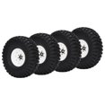thumbnail image 4 of Juego de 4 ruedas de goma de primera calidad para coches SCX10 a escala 1/10, neumáticos RC de 1,9 pulgadas de ancho y 10 orificios, 4 of 8