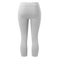 thumbnail image 3 of Mepaouo Women's Fleece Lined Leggings Thermal Warm Winter Tights High Waisted Yoga Pants Cold Weather, 3 of 7