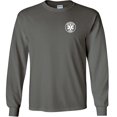 thumbnail image 3 of Fair Game HEMS Helicopter Emergency Medical Services Long Sleeve Shirt Air Ambulance EMS Flying Medevac-Charcoal-Large, 3 of 5