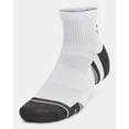 thumbnail image 2 of Under Armour Unisex - Men - Women Performance Tech Quarter Socks, 6-Pairs, All sizes, 2 of 4
