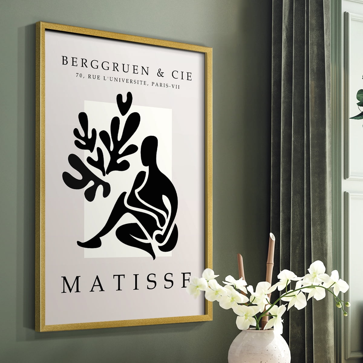 Matisse LIII Framed Print - Solid Wood