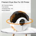 thumbnail image 4 of Caja secadora de filamentos 3D mejorada, caja de almacenamiento de filamentos para mantener el filamento seco, herramientas de impresión 3D, коробка для сушки нити ко, 4 of 5