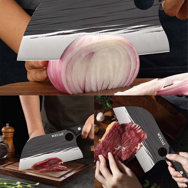 1PC/2PCS Stainless Steel Boning Knife Household Cooking Tools Meat Cleaver Knife Butcher Knife Utility Knife Kitchen Chef Knife Cooking Knife For Kitchen Convenience Vegetable Chopper