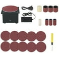 thumbnail image 1 of Bench Disc Sander and Sanding Roller Electric Edge Sharpener 7 Variable Speed 10 Sanding Discs 6 Sanding Bands DIY Benchtop Sanding Polishing Grinding Machine for Wood Metal Acrylic Stone, 1 of 7