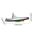 thumbnail image 3 of LmnLft Mini Submarine Toy, Electric Swimming Pool Water Model, Bath Time Fun Without Remote Control for Swimming Pool Water Play, 3 of 6