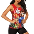 thumbnail image 2 of Lsque Mario Printed Workout Tank Tops for Women, Athletic Sports Tank Tops, Compression Sleeveless Dry Fit Shirts,Sleeveless Yoga Shirt-Large, 2 of 9