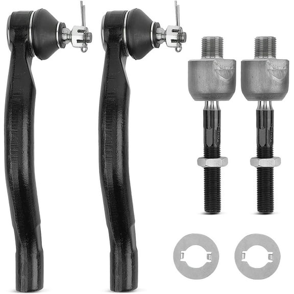 A-Premium 4Pcs Inner Outer Tie Rod End Kit Compatible with Honda Accord 2003-2007 Acura TSX 2004-2008 2.4L