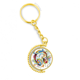 thumbnail image 1 of Auricular colorido patron de musica loca Anillo de oro de metal llavero llavero, 1 of 3