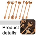 thumbnail image 4 of Cartoon animal stirring spoon wooden coffee spoon suitable for kitchen 2PCS, 4 of 12
