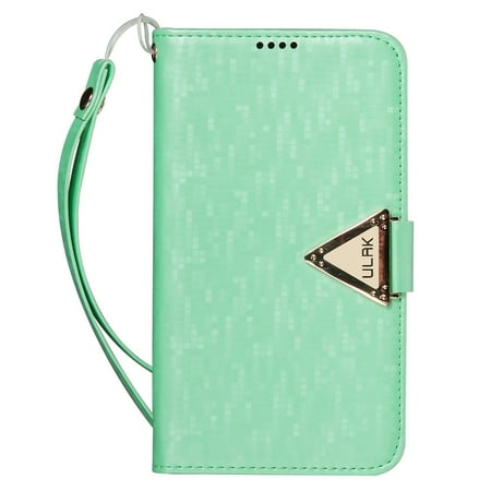Leather Stand - ULAK Galaxy S4 Case, S4 Case - Luxury PU Leather Wallet Case Flip Cover Skin Stand Built-in Card Slots Credit Card Holder for Samsung Galaxy S4 S IV i9500