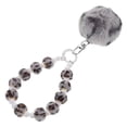 thumbnail image 1 of unbranded Llavero Pom Pom Suave Con Animal Print Ideal Para Colgar En O Llaves, 1 of 7
