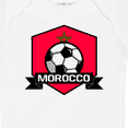 thumbnail image 4 of Inktastic Soccer Morocco Flag Banner Boys or Girls Baby Bodysuit, 4 of 5