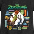 thumbnail image 3 of Disney - Zootopia Signage - Toddler & Youth Girls Short Sleeve Graphic T-Shirt, 3 of 5