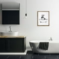 thumbnail image 3 of Stupell Industries Antique Tub with Cow Bath & Laundry Painting Brown Floater Framed Canvas Art Print Wall Art, 17 x 21, 3 of 10