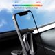 thumbnail image 3 of Soporte para teléfono móvil automotriz Sidaley autoadhesivo universal giratorio 360 grados Negro, 3 of 6