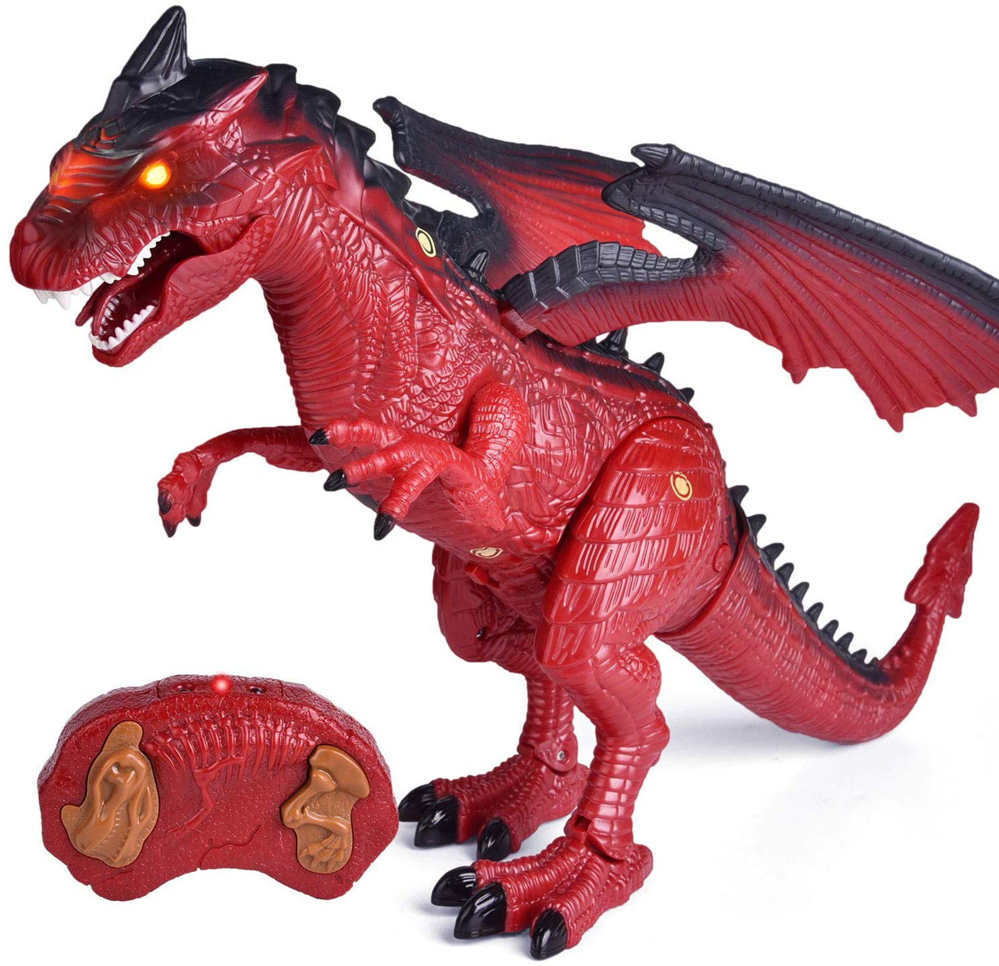 Remote Control Dinosaur Toys, Electronic Walking & Touch RC Dragon Toy