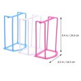 thumbnail image 2 of Portable Hanger Storage Rack Made of Durable Plastic for Home Organization with Standing Design, 2 of 8