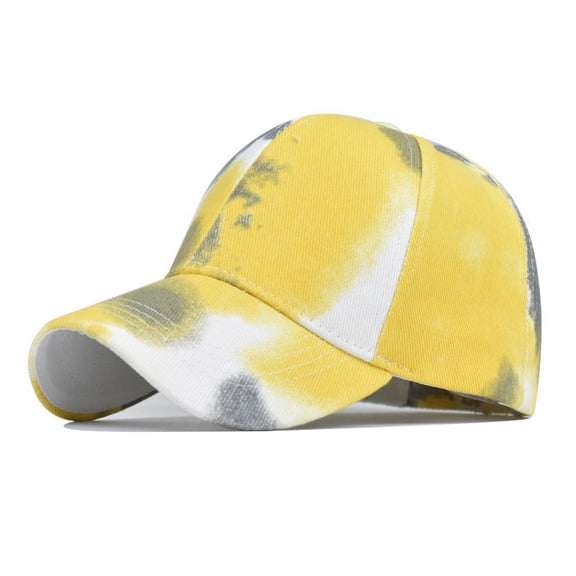 Fashion Unisex Men Women Tie-dyed Sun Hat Adjustable Baseball Cap Hip Hop Hat