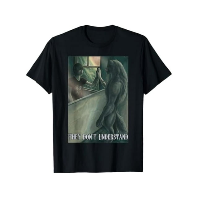 Summer t Shirts Werewolf Ripping Meme alpha Wolf Werewolf Literally Me T-Shirt
