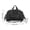 Black, variant on CSStudio Lightweight Foldable Gym Duffle Bag with Separate Shoe Compartment Water Bottle Pocket Detachable Strap for Travel Sports Weekend Trip