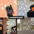 thumbnail image 3 of Vinyl Wall Decal - Halloween Ghost Pattern 16" x 30" - Halloween decoration, Seasonal Decor - Teens, Adults, Indoor, Outdoor, Wall, Door, Window, Living Room, Office, 3 of 4