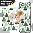 thumbnail image 4 of White Christmas Tree Pattern Toddler Nap Mats for Kids Preschool,50"x20" Sleeping Mat Bag or Kids,Toddler Sleeping Bag,Toddler Nap Mat or Daycare, 4 of 6