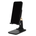 thumbnail image 1 of Soporte Para Teléfono De Escritorio, ángulo De Inclinación De 45 °, Soporte Ajustable Para Teléfono Móvil, Expansión Gratuita Para Tableta Para Teléfono Móvil ANGGREK Negro (aleación de zinc), 1 of 8