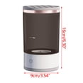 thumbnail image 3 of Máquina limpiadora de brochas de maquillaje | Herramienta de secado rápido para múltiples tamaños | Recargable por USB | Operación fácil con un solo toque | Diseño compacto y portátil | Adecuada, 3 of 9