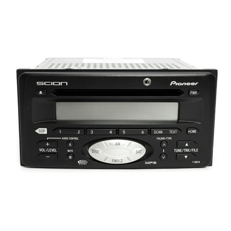 2004-06 Scion tC xA xB AMFM CD Radio w Aux Input Upgrade 86120-0W100 Face: T1804 - (Best Upgrades For Scion Tc)
